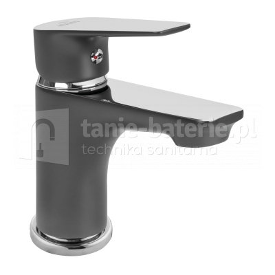 Bateria umywalkowa DOKOS grafit/chrom