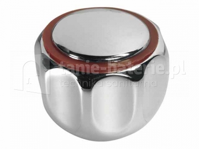 Pokrętło chromowane do baterii LUX DIAMOND TYP C