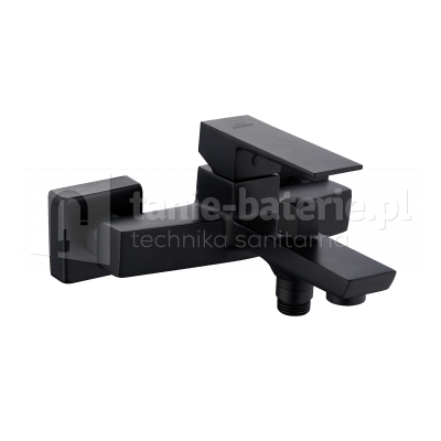 Czarna bateria PAROS TREND INVENA wannowa