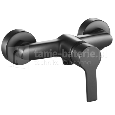BATERIA BRALOS Invena natryskowa, prysznicowa czarna