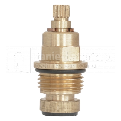 Mosiężna głowica suwakowa do baterii 1/2" GW "dziewczynka"