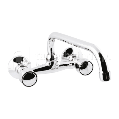 Bateria MODENA umywalkowa/zlewozmywakowa ścienna wylewka U/C 200 mm