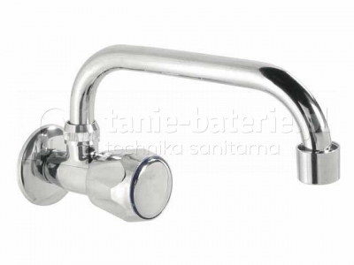 Kran pojedynczy C zawór z ruchomą wylewką bateria