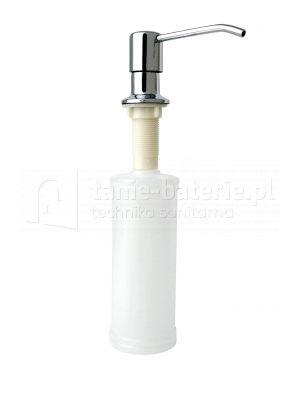Dozownik pompka na płyn do naczyń mydło w płynie 250 ml chrom
