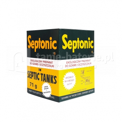 SEPTONIC preparat do szamb i oczyszczalni 4 torebki 71 g