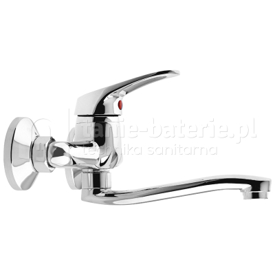 BATERIA umywalkowa ścienna LIRA