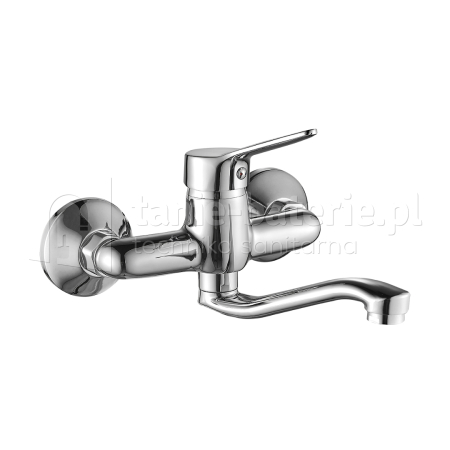 Bateria umywalkowa ścienna TIBI