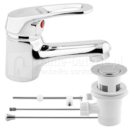 BATERIA umywalkowa stojąca LIRA