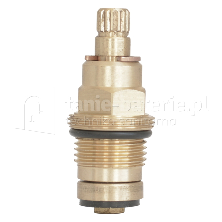 Mosiężna głowica suwakowa do baterii 3/8"