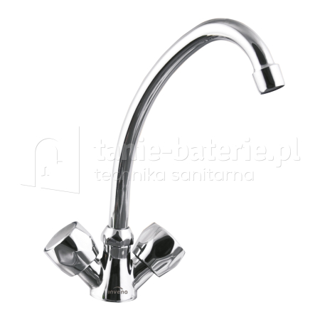 Bateria MODENA umywalkowa stojąca wylewka 15 cm