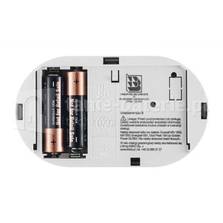 Czujnik czadu KIDDE z wyświetlaczem K5DCO