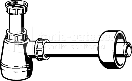 P贸艂syfon bidetowy VIEGA