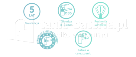 BATERIA zlewozmywakowa KUCHINOX FRESNO