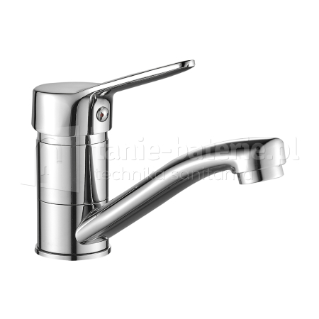 Bateria umywalkowa stojąca TIBI z ruchomą wylewką