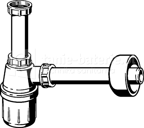 P贸艂syfon umywalkowy VIEGA