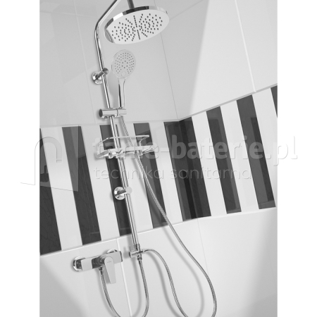 Bateria natryskowa DOKOS grafit/chrom