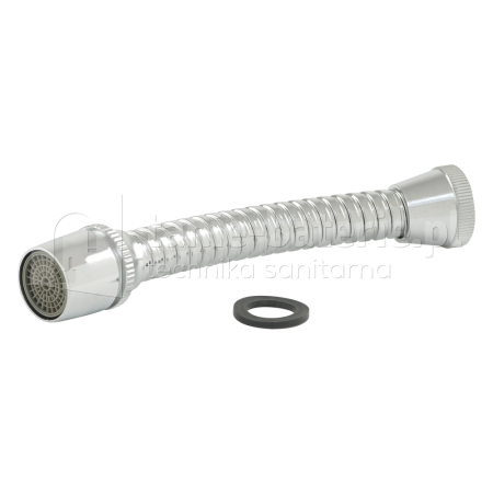 Perlator, przedłużka do baterii kuchennej długi, chromowany