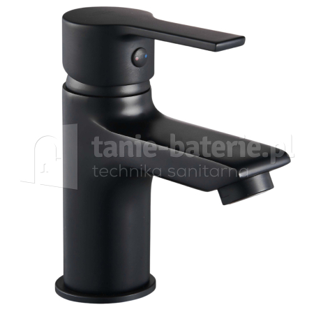 BATERIA BRALOS Invena umywalkowa niska czarna