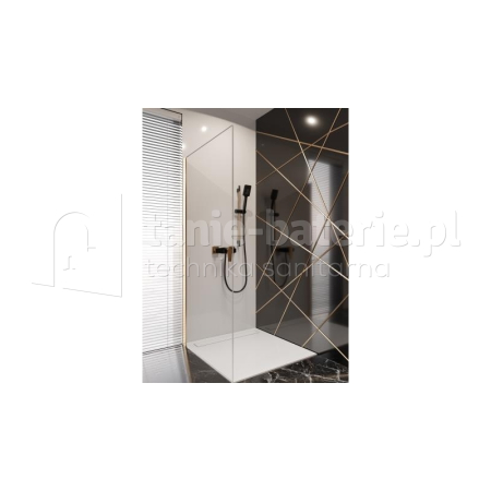 Czarna bateria MIDNIGHT INVENA natryskowa black/rose gold