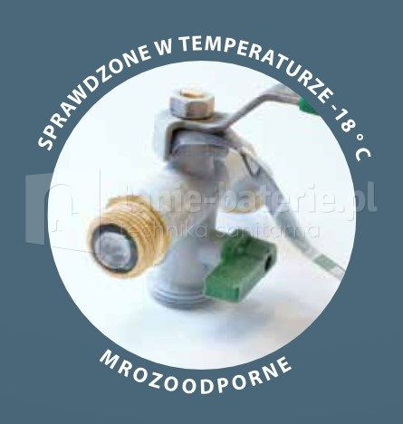 Zaw贸r ogrodowy czerpalny mrozoodporny CALIDO 1/2