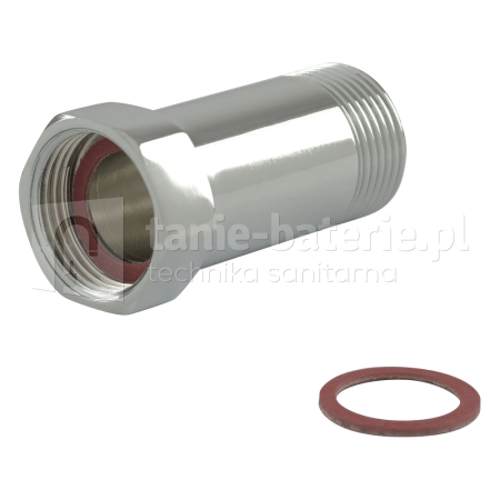 Przedłużka do baterii chrom 3/4"