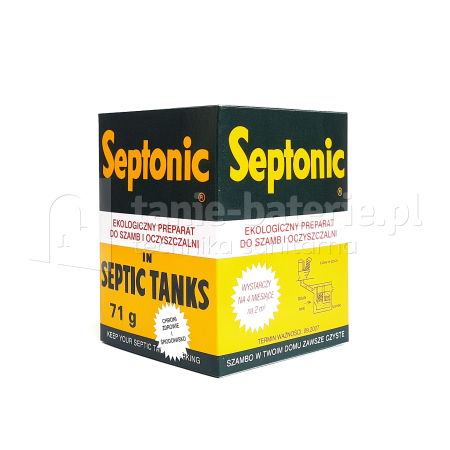 SEPTONIC preparat do szamb i oczyszczalni 4 torebki 71 g