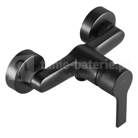 BATERIA BRALOS Invena natryskowa, prysznicowa czarna