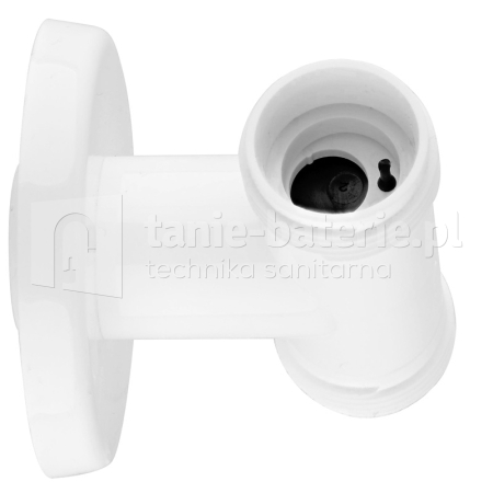 SYFON pralki/zmywarki i suszarki natynkowy nadtynkowy biały 32 mm