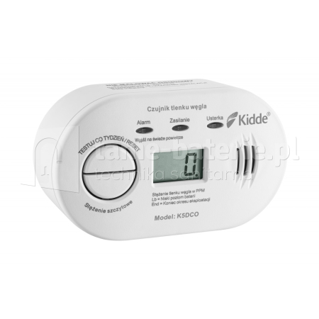 Czujnik czadu KIDDE z wyświetlaczem K5DCO